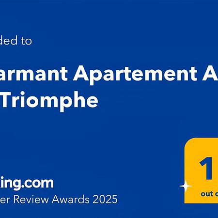 Charmant Appartement Arc De Triomphe Free Netflix Paris Exterior foto